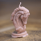 Une bougie artisanale décorative élégante pour les passionnés d'équitation et les amoureux des animaux. Idéale pour créer une ambiance douce et chaleureuse.