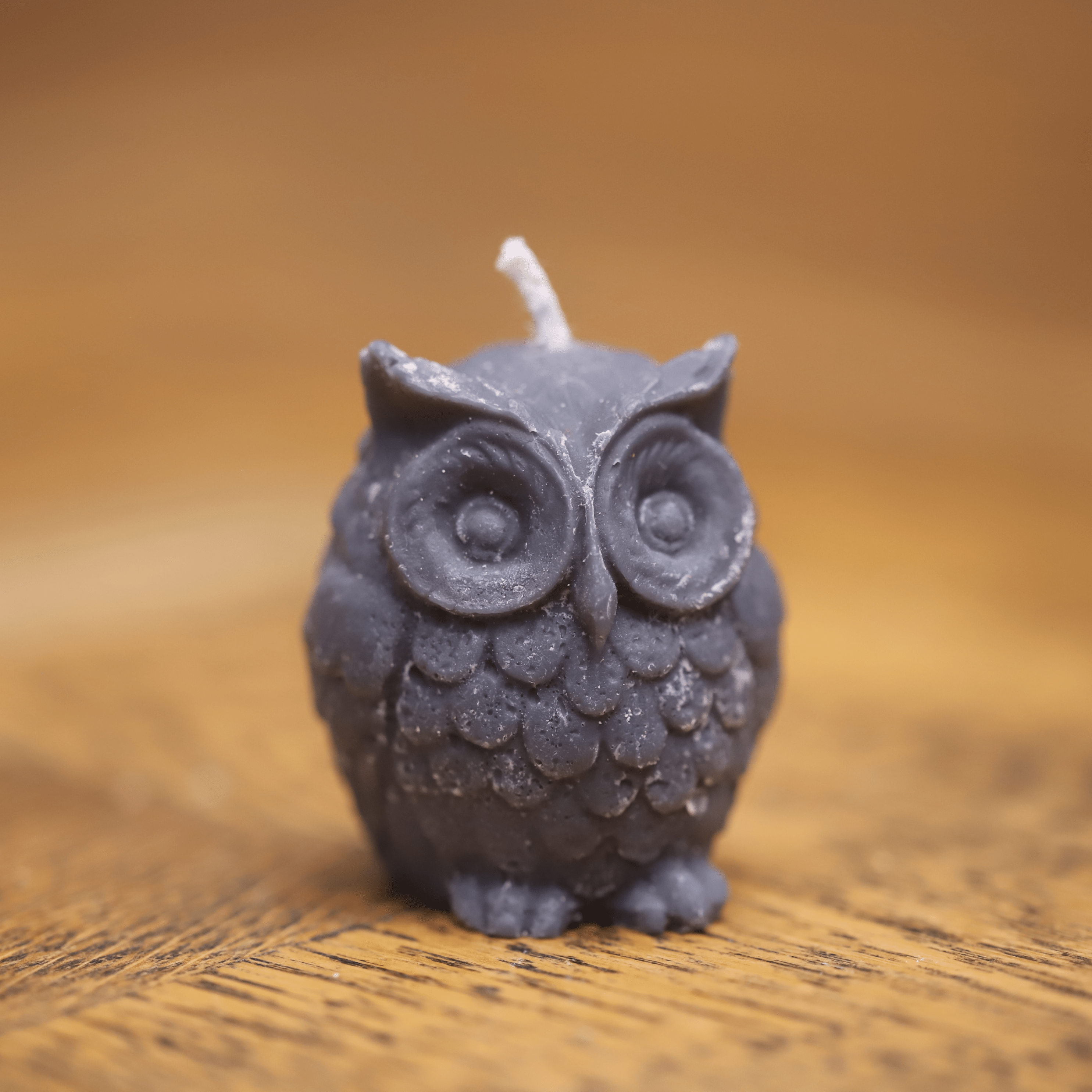 Bougie artisanale en forme de hibou, parfaite pour les amoureux des animaux et de la nature. Son design détaillé met en valeur la beauté de cet oiseau nocturne, ajoutant une touche originale et élégante à votre décoration. Idéale pour offrir aux collectionneur.